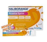 Haliborange Ricarica Sprint Integratore Tonico Energetico 20 Stick-Pack