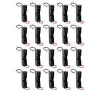 HALJIA 20 Pezzi Porta Batterie 18650, 3.7V 18650 Custodia per Batterie in Plastica 1 slot, 3.7V 18650 Batteria Titolare Caso Plastica Copertura della Batteria Scatola di Immagazzinaggio