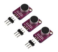 HALJIA 3pcs MAX4466 Sensore amplificatore per microfono a elettrete con guadagno regolabile