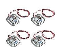 HALJIA 4pcs 50 kg di carico cella sensore di pesatura Ceppo Resistenza Half-Bridge Originale Compatibile con DIY Arduino ECC.