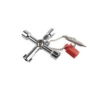 HALJIA 5 in 1 Universale Triangolo Utility Chiave Dello Schermo Porta Chiave Croce Ascensore Interruttore Chiave Chiave Chiave con Testa Batch