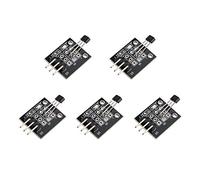 HALJIA 5 Pezzi KY-003 - Modulo sensore magnetico DC 5 V Compatibile con Arduino PIC AVR Smart Cars