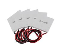 HALJIA 5 pezzi TEC1 - 12706 dissipatore raffreddamento termoelettrico Peltier 12 V 60 W