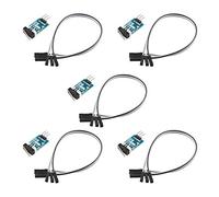 HALJIA 5PCS Collision Detection Module Crash Sensor Collision Switch Touch Switch Compatibile con Car Robot Arduino Reedswitch Reed Switch