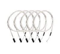 HALJIA 5PCS Termistore sensore di temperatura Ntc 3950 100 K con 1 meter di cablaggio e Jumper connettore Compatibile con RepRap stampante 3D RepRap Prusa