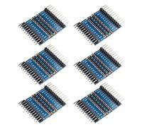 HALJIA 6PCS 8 canali 5V 3,3 V IIC UART SPI TTL Logic Level Converter bidirezionale universale ad alte prestazioni modulo aggiornato versione compatibile con Arduino Raspberry Pi Micro Controller