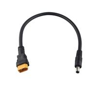 HALJIA Cavo di alimentazione da 30 cm DC5521 maschio a XT60 maschio, connettore CC a adattatore XT60, cavo di ricarica da 5,5 x 2,1 mm, per droni, monitor FPV, stazioni di ricarica portatili, pannelli