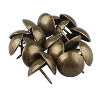 HALJIA Chiodi Mobili, 20pz 25 * 25mm Vintage Upholstery Nails Metallo Mobili Divano Porta Decorativo Chiodi Antichi Chiodini