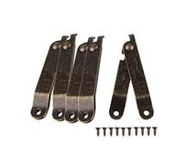HALJIA confezione regalo per mobili, 5 pezzi, girevole e pieghevole, con cerniera di supporto, 67 mm x 11 mm