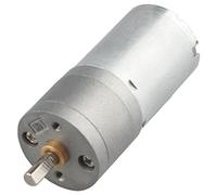 HALJIA DC 6V 120 RPM Alta Coppia Riduttore elettrico motoriduttore scatola ingranaggi del motore elettrico 25mm