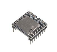 HALJIA Dfplayer mini MP3 player Module 24-Bit DAC output directly Connect to speaker, supporto TF Card, Compatibile con Arduino Raspberry Pi etc.