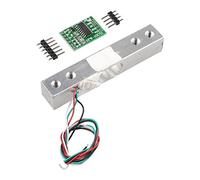 HALJIA elettronica portatile peso sensore carico cella peso sensore (1KG) + HX711 pesatura sensori ad Compatibile con Arduino Raspberry Pi DIY etc