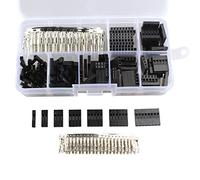 HALJIA, kit connettori ponticello cavi maschio/femmina 2,54 mm, 310 pezzi