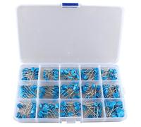 HALJIA Kit di condensatori di ceramica ad alta tensione assortiti, 300 pezzi