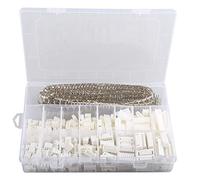 HALJIA, kit di connettori JST-XHP JST da 2,54 mm, 1220 pezzi, connettori PCB, JST-PH 2/3/4/5/6/7/8/9pin alloggiamento adattatore cavo connettore presa maschio e femmina assortimento