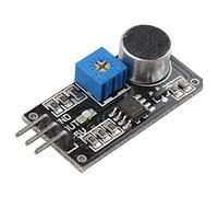 HALJIA LM393 Modulo sensore di rilevamento del suono per microfono Compatibile con Arduino