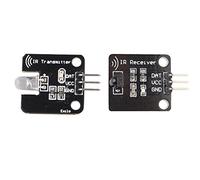 HALJIA modulo sensore 38 kHz infrarossi IR Ricevitore Digitale con Kit modulo trasmettitore Compatibile con Arduino