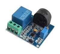 HALJIA, modulo sensore di rilevamento corrente CA 12 V, modulo di protezione relè 5 A, interruttore di protezione da sovracorrente, uscita