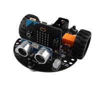 HALJIA Scheda Di Sviluppo Blocchi compatibile con BBC Micro:Bit Robot V2 e Codice Micropython Starter Kit compatibile con elettronico programmabile con programmazione Makecode e progetto STEM