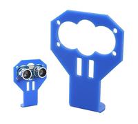 HALJIA Smart supporto per auto Compatibile con hc-sr04 trasduttore ad ultrasuoni sensore Robotic acrilico