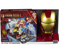 hall armor iron man 2 mega blocks 1959 sala armature armures armas playset toys