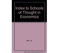 Hall INDEX (Copertina rigida) Schools of Thought in Economics series
