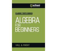 Hall Knight Algebra For Beginner (EditionV) (Tascabile)