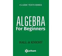 Hall Knight Algebra for Beginners (Tascabile)