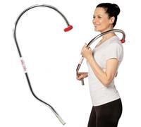 Hall of Fame, massaggiatore per collo e schiena, strumento per massaggio dei punti trigger con gancio per automassaggio per alleviare il dolore, per rimuovere i nodi muscolari di spalle, collo e