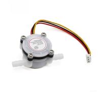 Hall - Sensore di flusso d'acqua S401, 7 mm, connessione rapida, per macchina da caffè e distributore d'acqua, misuratore di induzione magnetica da 3,5-24 V CC, 0,5-3 l/min, uscita impulsi (3,5 mm)