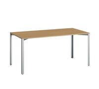 +Halle Tavolo A Griglia 80x160 Rovere/Zinco Blu