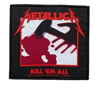 Halle15Clothes - Toppa per Kutte - Band Metallica - Kill Em All