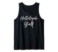 Hallelujah Y'All - Camicia da Donna per Il culto Cristiano del Sud Canotta