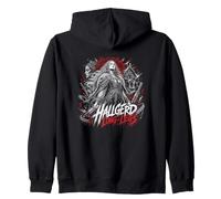 Hallgerd Gambe Lunghe Viking Saga Warrior Queens Felpa con Cappuccio