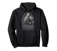 Hallgerd Gambe Lunghe Viking Shieldmaidens Warrior Felpa con Cappuccio