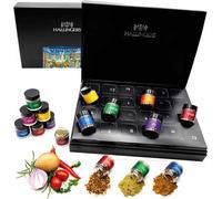 Hallingers Markt im Advent special - Calendario dell'Avvento di lusso, spezie di alta qualità, aroma intenso in bicchieri a vite, varietà selezionata a mano (set) - Idee regalo Natale e regali