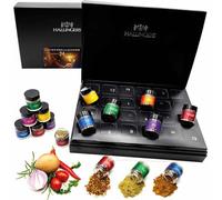 Hallingers Sternaub special - Calendario dell'Avvento di lusso, spezie di alta qualità, aroma intenso in bicchieri a vite, varietà selezionata a mano (set) - Idee regalo Natale e regali calendario