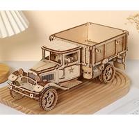 Hallisun Set di 264 puzzle in legno 3D per adulti, puzzle 3D in legno, camion, montaggio fai da te, auto d'epoca, costruzione meccanica, kit fai da te, come regalo di compleanno