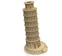 Hallisun Torre di Pisa 3D Puzzle in legno per adulti, legno Italia Torre di Pisa modello di architettura fai da te Kit di costruzione fatto a mano Craft Hobbies Toy, regalo di compleanno, 151 PCS