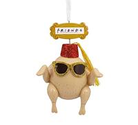 Hallmark Amici Turchia in Fez e occhiali da sole ornamento di Natale