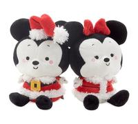 Hallmark Better Together, peluche magnetico Disney Mickey e Minnie Holiday, set di 2