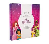 Hallmark Biglietti di compleanno per bambini, confezione multipla da 10 in 5 disegni Disney Princess