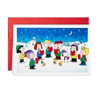Hallmark Biglietti di Natale Peanuts Gang (40 biglietti con buste) 1XPX2803
