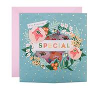 Hallmark Biglietto 3D per qualcuno di speciale - Disegno floreale fustellato