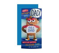 Hallmark Divertente biglietto per la festa del papà con design 3D