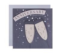 Hallmark Biglietto di anniversario generale - Design contemporaneo con illustrazione