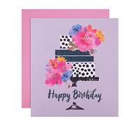 HALLMARK - Birthday Card Cake - Medium - SPEDIZIONE GRATUITA