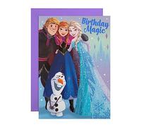 Hallmark Biglietto di auguri di compleanno - Disney Frozen Design with Activity