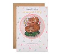 Hallmark Biglietto di auguri di compleanno per moglie - design carino compagni di campagna