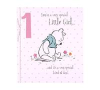 Hallmark Biglietto di auguri per 1° compleanno per bambina, motivo: Winnie the Pooh
